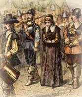 Mary Dyer Hanged for "Wrong" Faith