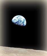 Astronauts Read Genesis from the Moon