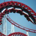 red roller coaster