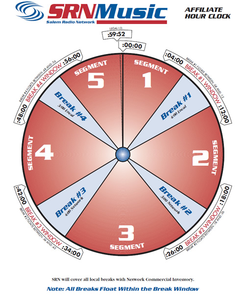 Salem Radio Network Clock