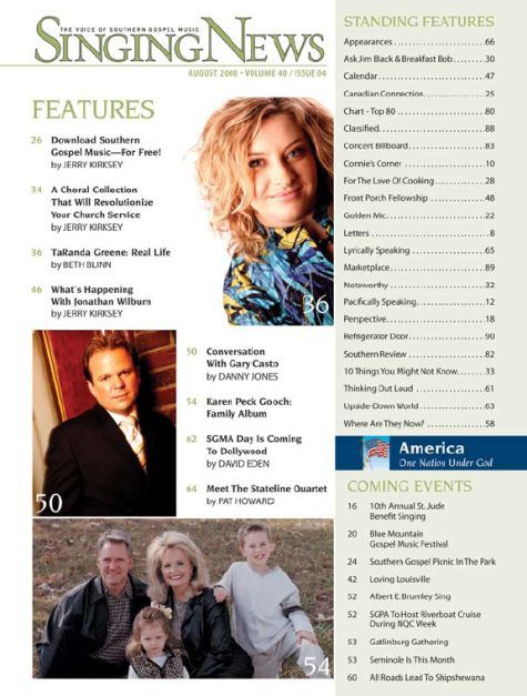 August 2008 - singing news