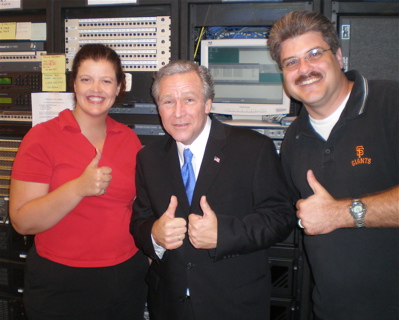 Catching Up with "President Bush"