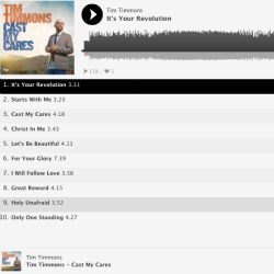 Stream Tim Timmon's Cast My Cares album here!