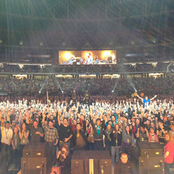 David Crowder Teams Up with K-LOVE for 4 Sold Out Shows, Collecting More Than 53,000 Lbs of Food