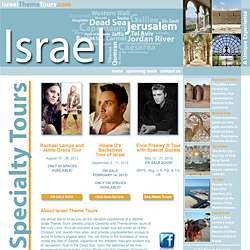 Israel Theme Tours to Offer Celebrity and Theme Vacation Experiences to the Holy Land