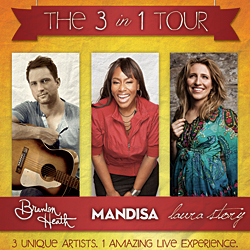 "The 3 in 1 Tour" Brings Together Three Award Winning Artists For One-of-a-Kind Concert Experience