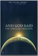 "And God Said: The Voice of Creation" DVD