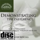 Demostrando la diferencia: Cómo permitir a Cristo brillar a través de su vida (QCDA184)