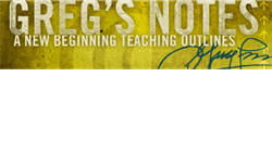 Greg's Notes