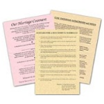 Marriage Parchment Sheets