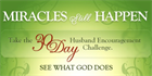 Take the 30 Day Husband Encouragement Challenge