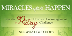 Take the 30 Day Husband Encouragement Challenge