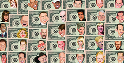 Celebrity Million Dollar Bill