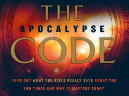 The Apocalypse Code