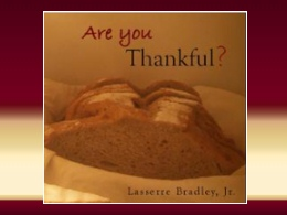 "Are You Thankful?" CD