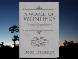 "A World of Wonders" Daily Devotional
