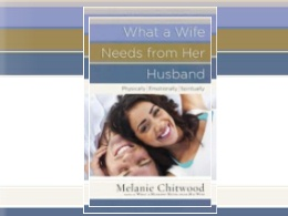 "What A Wife Needs From Her Husband" Book