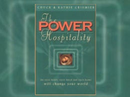 "The Power of Hospitality"