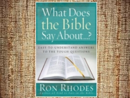 "What Does the Bible Say About...?"