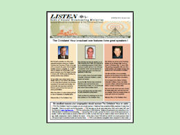 The Christians' Hour Newsletter