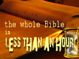 The Bible In Less than One Hour