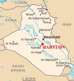 where was babylon located