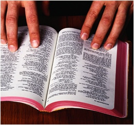 bible reading portrayal