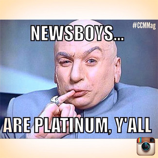 Newsboys, CCM Magazine, Dr. Evil