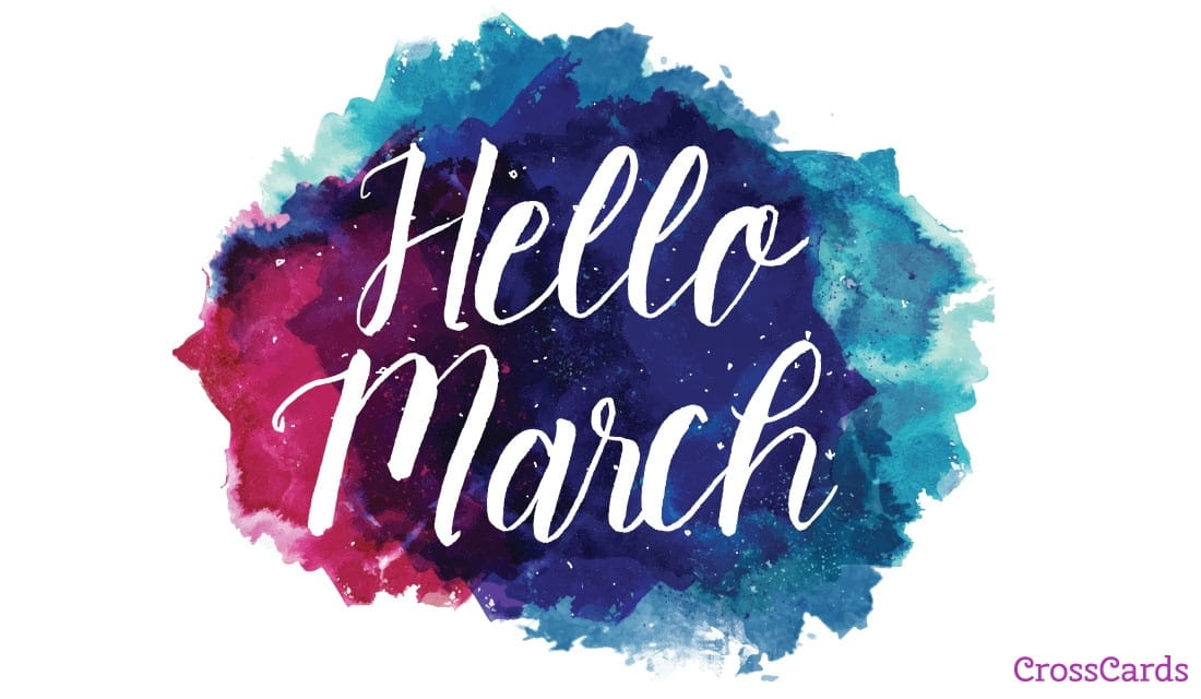 Free Hello March Ecard Email Free Personalized March Cards Online