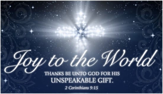 Joy to the World eCard - Free Christmas Cards Online
