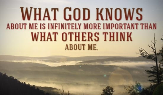 Free What God Knows about me... eCard - eMail Free Personalized