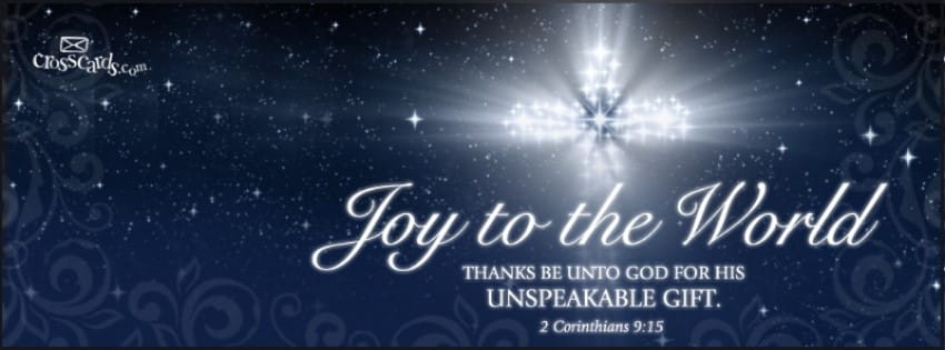 Download Joy to the World - Christian Facebook Cover &amp; Banner