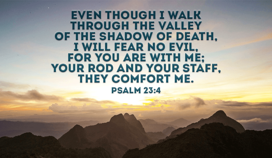 Psalm 23 Vs 4 5