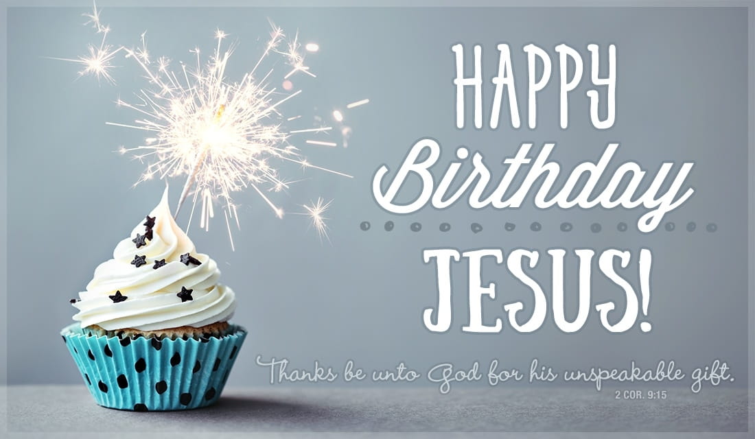 Happy Birthday Jesus eCard - Free Christmas Cards Online