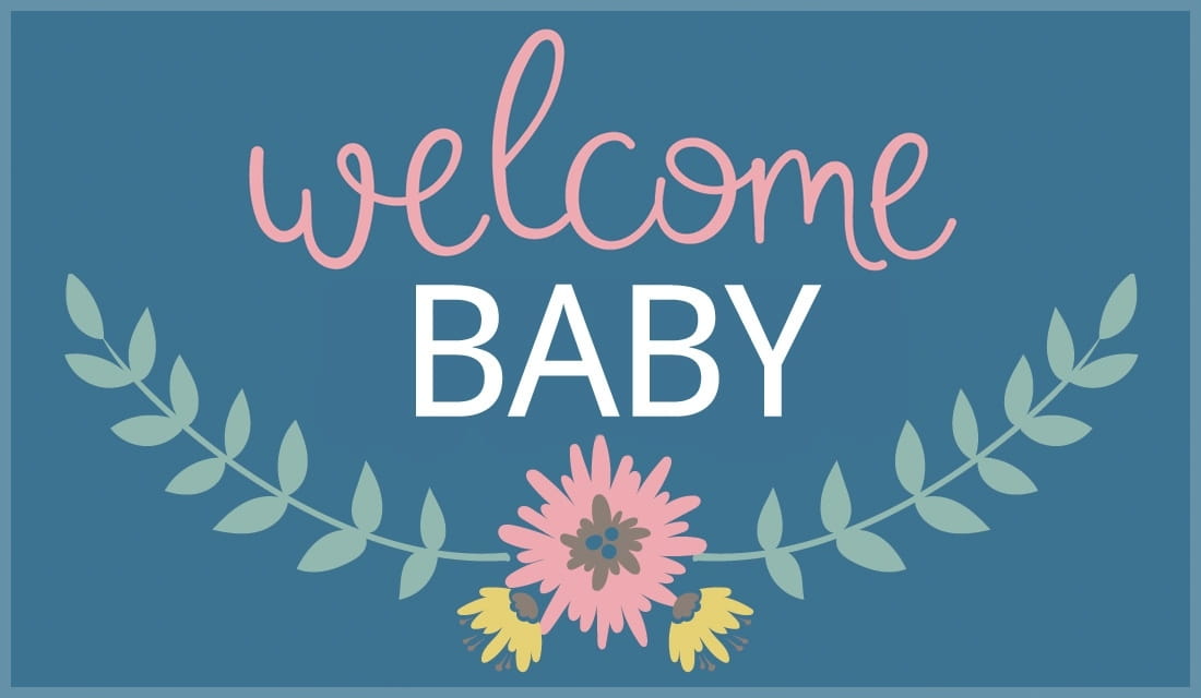 Free Printable Welcome Baby Cards