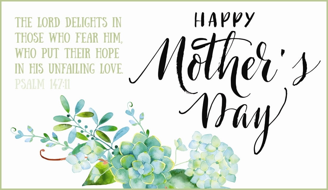 Mother s Day Psalm 147 11 ECard Free Mother s Day Cards Online