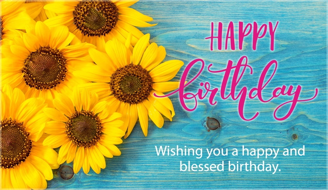 Free Happy Birthday Blessed and Happy eCard eMail Free Personalized