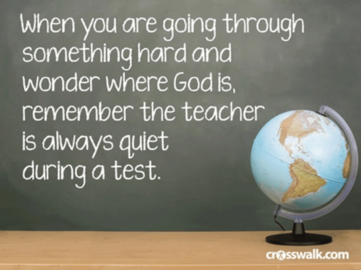 The Teacher is Quiet During a Test