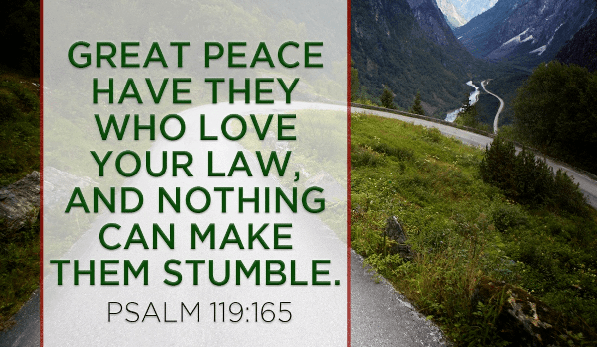 Abide by the Law and You Will Not Stumble