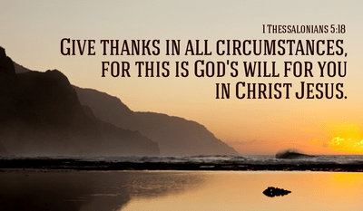 Give Thanks at All Times
