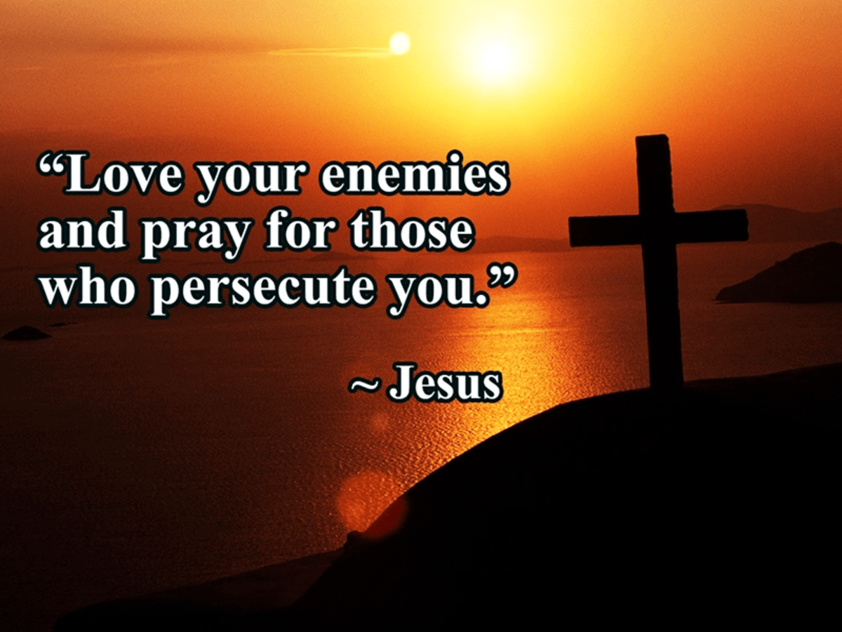 jesus love your enemies verse