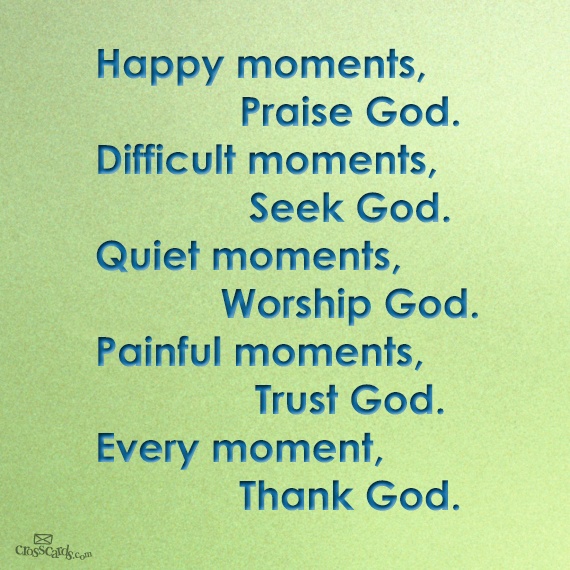 god moments quotes