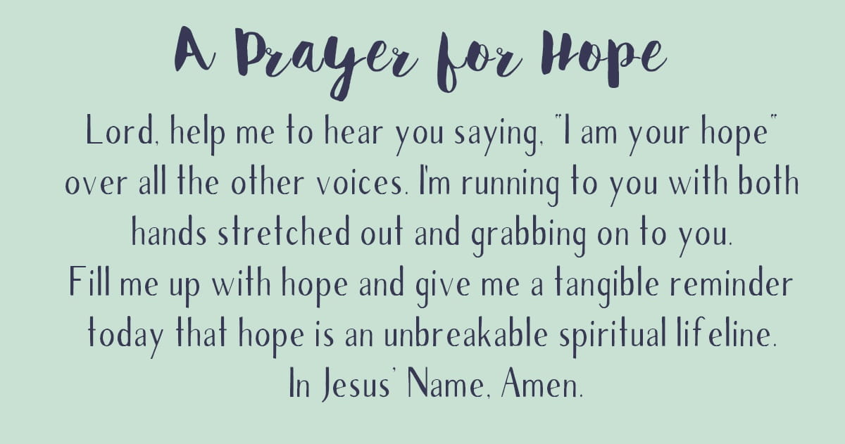 A Prayer for Hope