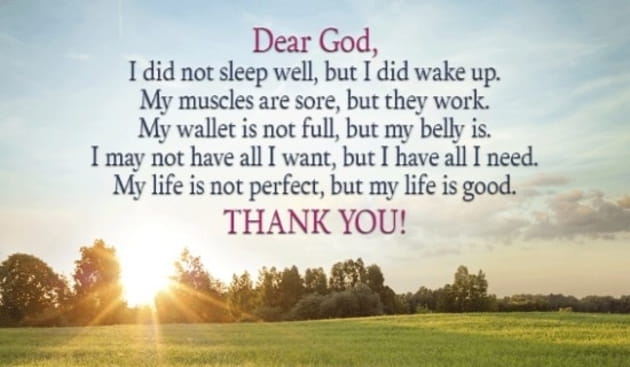 God, Thank You For My Life - Your Daily Verse