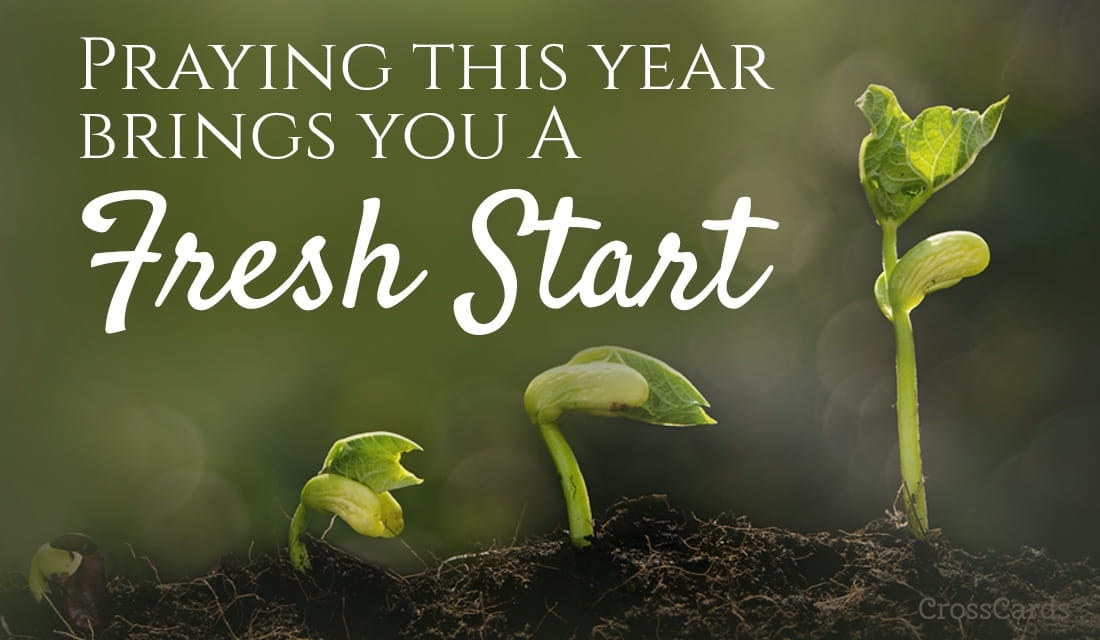 A Fresh Start for the New Year