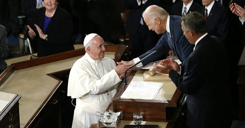 Pope Francis to Congress: ‘Stop Fighting, Start Working!’