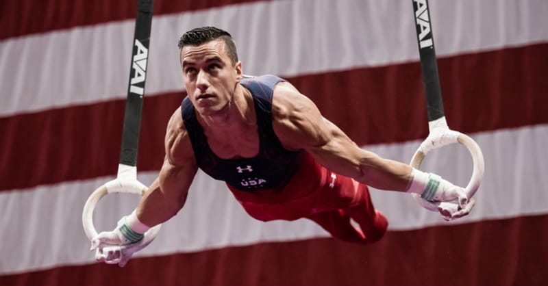 Gymnast Jake Dalton Focuses on Faith over Fear