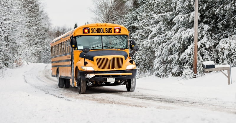 Bus Driver Buys Gloves and Hats for Students in Need
