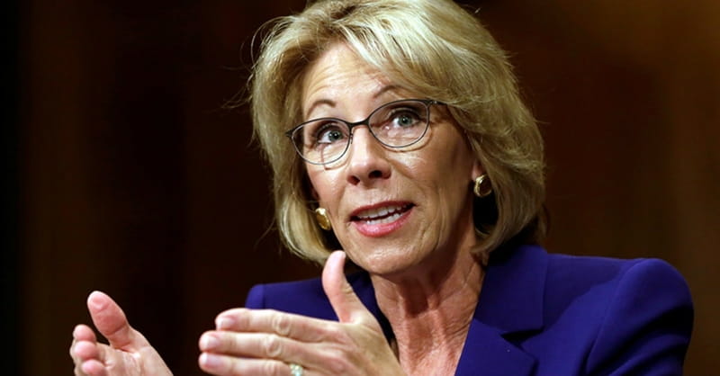 Betsy DeVos Heckled during Commencement Speech