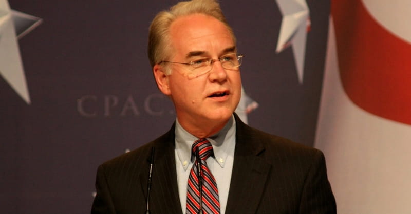 Senate Confirms Pro-Life Tom Price for Health and Human Services Secretary
